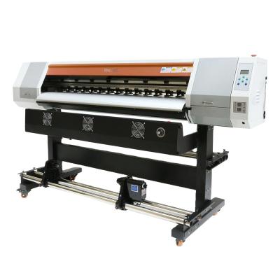 China Indoor Outdoor Advertising TECJET xp600/dx5/dx7 Digital Inkjet for Large Format EcoSolvent Flex Banner Printing Machine for sale