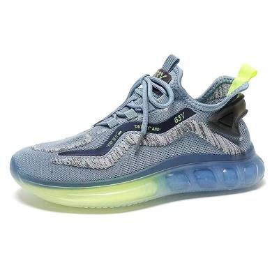 China Anti-Odor 2022 Customized sports men's running shoes, high-quality fashion knitting leisure sports shoes for men for sale