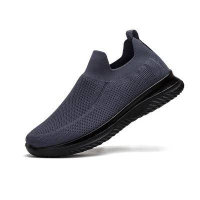 China Anti-Odor 38-44 Men's light casual walking shoes Breathable sports fitness running men's shoes Sports running shoes for sale