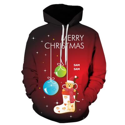 China Anti-wrinkle Autumn/Winter Christmas Theme 1 Digital Printing Anime Hoodie for sale