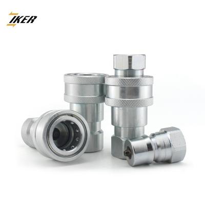 China ISO 7241 B PARKER Carbon Steel 60 Series Hydraulic Quick Coupling Valve for sale