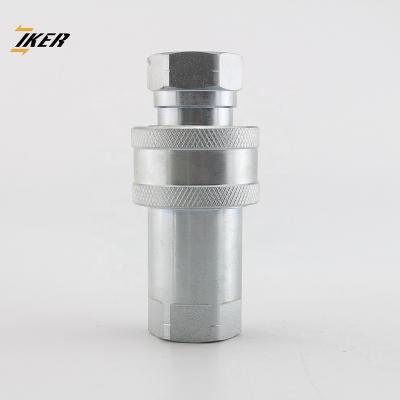 China NBR Agricultural Reusable Ball Valve Hydraulic Pump Motor Quick Coupler Fittings ZJ-YCA for sale