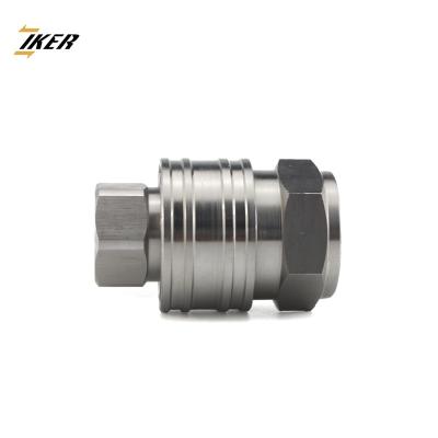 China Carbon steel steel and brass directly by hydraulic quick connect coupling for sale