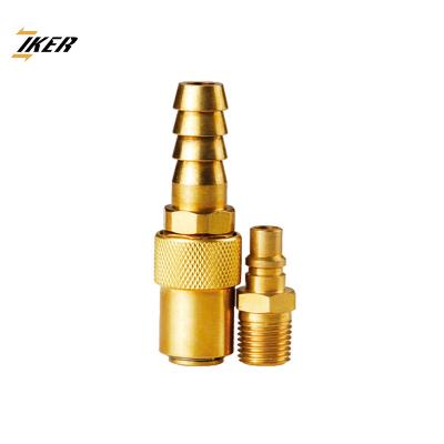 China Brass Mold Quick Release Brass Coupling Without Valve for sale