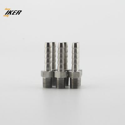 China Reusable 304 Stainless Steel Hose Fitting 304 Stainless Steel Hydraulic Metric Hydraulic Hose Fittings for sale