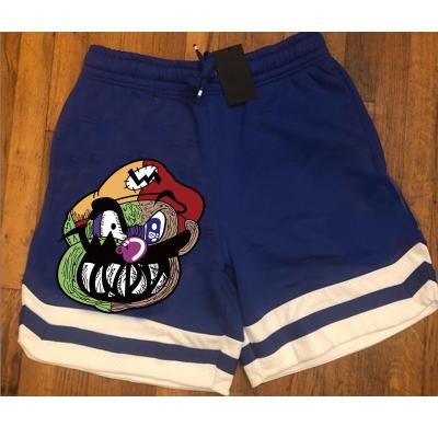 China Anti-Wrinkle OEM Cartoon Men's Shorts Cotton Elastic Waist Mens Sports Shorts Men's Gym Shorts for sale