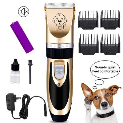 China Low Noise Professional Rechargeable Cordless Automobile Rechargeable Cordless Car Gas Shaver Quiet Dog Hair Trimmer Set For Make for sale