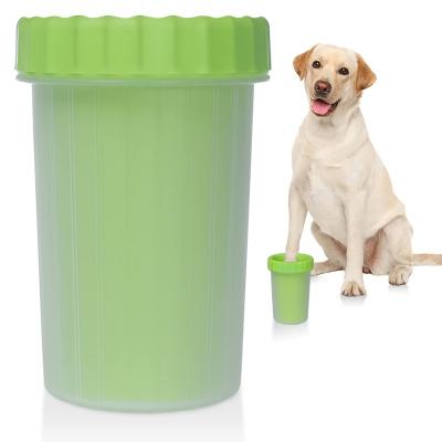 China Summer Viable Accessories Supplies Small and Large Dog Paw Washer 2 in 1 Pet Foot Wash Cup for Dogs Muddy Paw Cleaner for sale