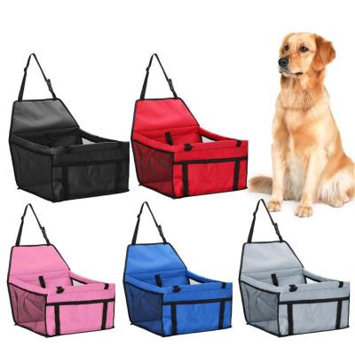 China Multi-Function Portable Dog Travel Bed Safety Car Travel Stable Pet Travel Cage Carriers for sale