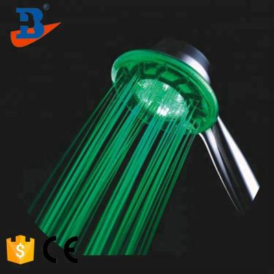 China Without Switch Hot Selling Color Changing Bathroom Led Shower Head for sale