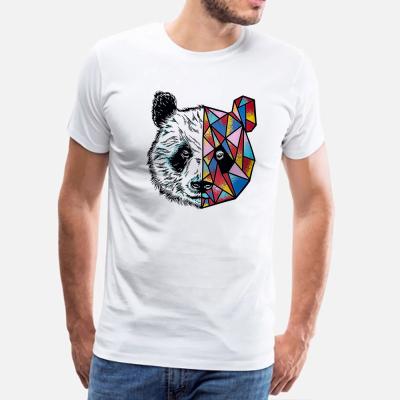 China Hot Selling Anti-wrinkle Five Men's Animal With Pattern Short Sleeve Animal With Print Mens T-shirt for sale