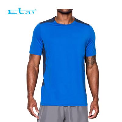 China Sports QUICK DRY Quick Dry T-shirt Color Combination Running Shirt For Men for sale