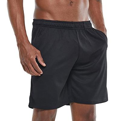 China Sustainable Five Men Gym Fitness Workout Shorts Summer Running Fitted Training Short Pants With Pockets for sale