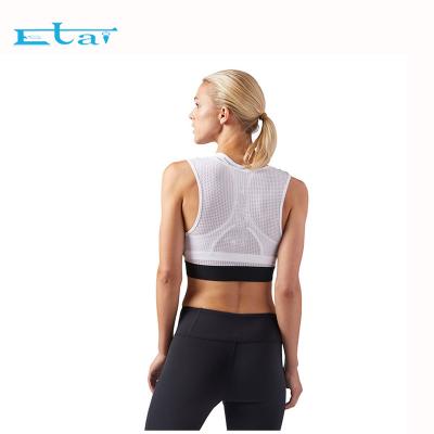 China Gym Anti-Static White Mesh Tights For Women for sale