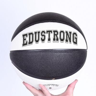 China PU New Design Custom Logo Personalized Official Size 7 For Indoor And Outdoor Students Training PU Basketball Ball for sale