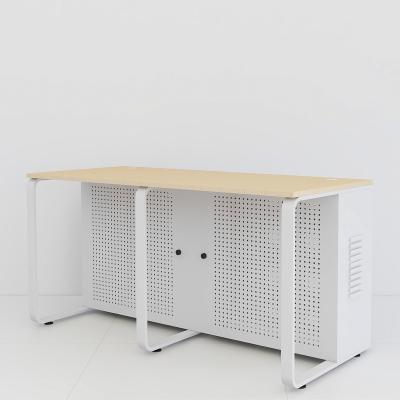 China Modern High Quality Modern Computer Classroom School Furniture Student Computer Table Multifunctional Modern Computer Table Desk for sale