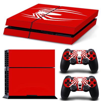 China Custom PVC copy peels sticker original slim wireless ps4 controller accessories cover sticks skin stick for ps4 console protector for sale