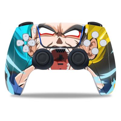 China PVC Two Pieces Controller Skin Sticker PS5 Custom Printing Stick Cover Case Skin for sale