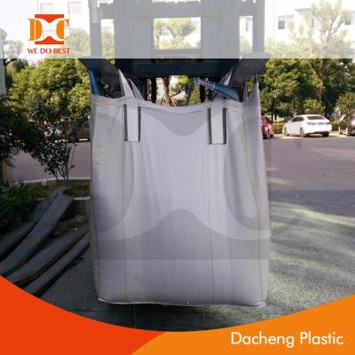 China Disposable pp woven baffle first grade big fibc bag 500kgs for sale