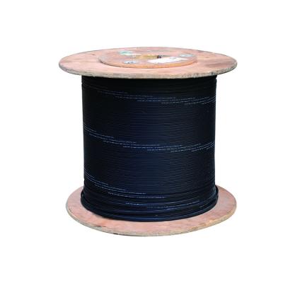 China Exterior all fiber dielectric core g657a1, PVC, LSZH sheath all dielectric messenger Self-support Fibra Optic Cable 2.0*5.0mm for sale