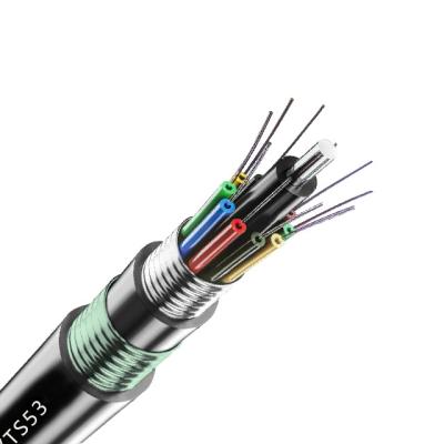 China Telecom / Network Wholesale 24 Core Outdoor Aerial Underground Fiber Optic Cable GYTA53 for sale