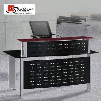 China Modern hot sale office desk furniture hotel table reception cheap front desk for sale