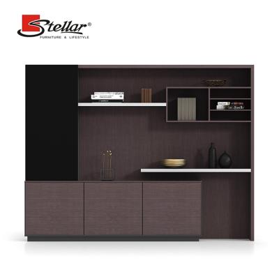 China Office Furniture Multi Shelf Corner Bookshelf(Other) Large Adjustable Spells Filing Cabinet Wooden Office Furniture Locking Filing Cabinet for sale