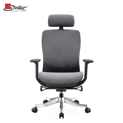 China High Back Ergonomic Staff Chairs (Height) Comfortable Multifunctional Adjustable Lumbar Support High End Swivel For Office for sale