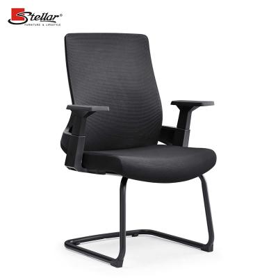 China Custom Staff Comfortable Mesh Visitor Office Revolving Chair With Fixed PP Armrest for sale