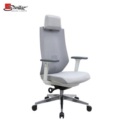 China Custom High End Luxury High Back Swivel Executive Ergonomic Office Mesh Chair (Height) Adjustable Boss for sale