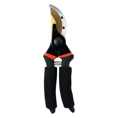 China Anti-Slip Grip Hand Pruners Scissors Garden Shears Pruning Bypass Pruner Tree Pole Pruning Children Pruners Tea Cutting Shears for sale