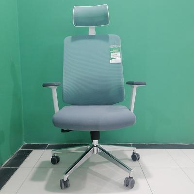 China (Height) Adjustable Function Mesh High Back With Footrest Full Mesh Office Chair Staff Chair for sale