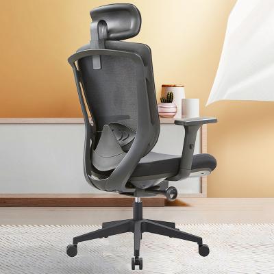 China (Size) Adjustable White Executive Computer Mesh Chair Ergonomic Office Swivel Office Chair for sale