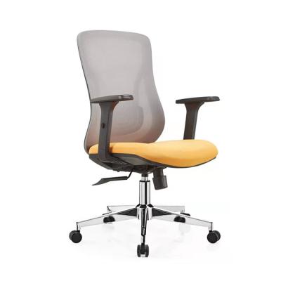 China (Size) high quality and cheap office chair adjustable new design comes with headrest mesh swivel chair can be raised and lowered for sale