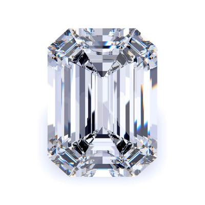 China No Custom White Gra Vvs1 D Emerald Cut Shape Moissanite Loose Stones From MEDBOO Jewelry 10x6 4x3 Carats for sale