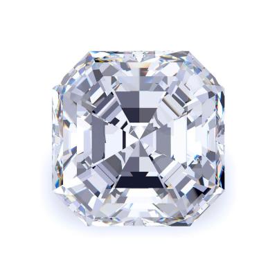 China No MEDBOO Jewelry Vvs1 D Asscher Custom White Cut Moissanite Diamond Loose Stones 6mm With Gra for sale