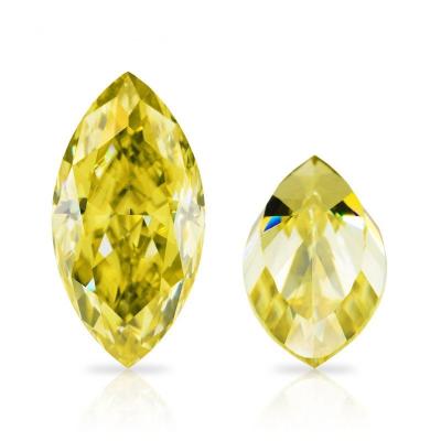 China No MEDBOO Jewelry Wholesale 1Ct OEM Customized Vvs1Yellow Marquise Cut Moissanite Loose Stones Jewelry for sale