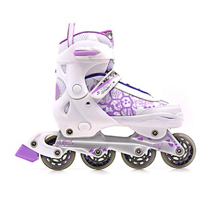 China HS-I006 PVC Adjustable Inline Skates Kids Snap Roller Skates Outdoor Kids Skates 9506702000 Age: 4 Years+ EN13843 NC; ZHE PVC for sale