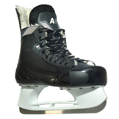 China Children fit pe Junior Good Wear Resistance Customized ice skates HS pp ice hockey skates kids for sale