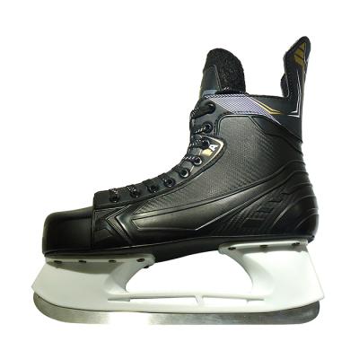 China Kids Fit Ice Skates OEM Ice Hockey Skates Cold Resistance With Toe For Junior Ice Skates OEM Shock Resistant Nylon Hockey Pad for sale