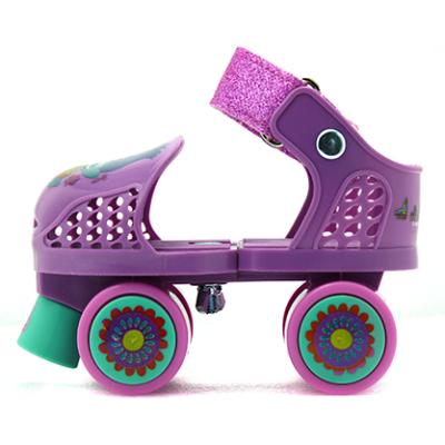 China PP Customized Toy Skates Children With PP Wheels OEM Adjustable Roller Skate Quad Roller Skates For Kids for sale