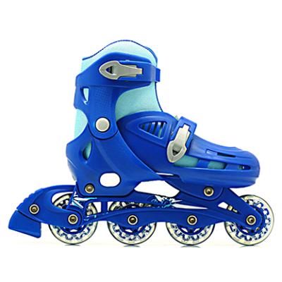 China PE+EVA HS-I011 High Quality Adjustable Professional Competition Integrated Roller Skate For Sale for sale