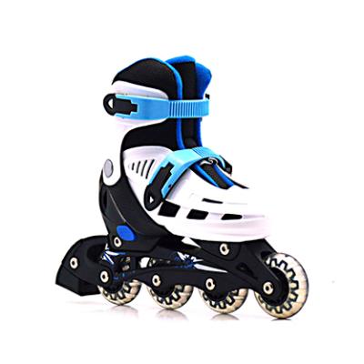 China PE+ EVA Customized Inline Skates Reject Hard Shell Adjustable Roller Blade Adult High Impact Hard Inline Skate Shoes for sale