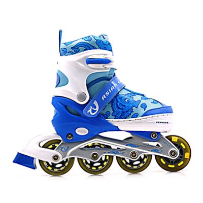 China Built-in PP Roller Skate PU Wheels With Outdoor Street Flashing Shoe Customized Logo For Kids Adjustable Roller Blades for sale