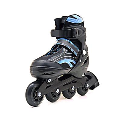 China PP Customized Kids Boys Girls Ray Shoes Hard Skates I Boot Roller Blades With 4 Adjustable Sizes for sale