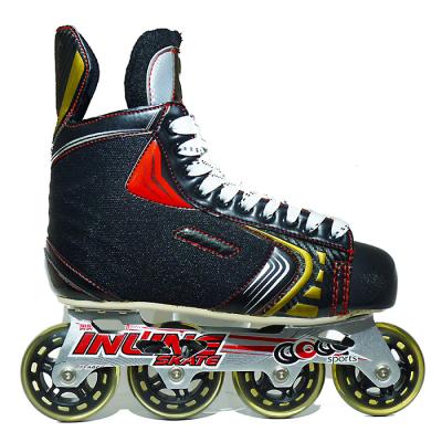 China Hockey Factory Made PE+ EVA Customized Fixed Sizes High Quality Inline Skate Roller Hockey for sale