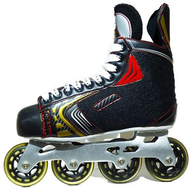 China PE+ EVA Ice Roller Blades Integrated Hockey Customized Fixed Sizes Wholesale Patina Professional for sale