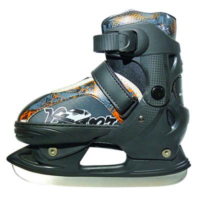 China Kids Adjust Ice Skates PVC Leather Mesh Ice Skating Blades Protection Boots Adjustable Ice Skates for sale