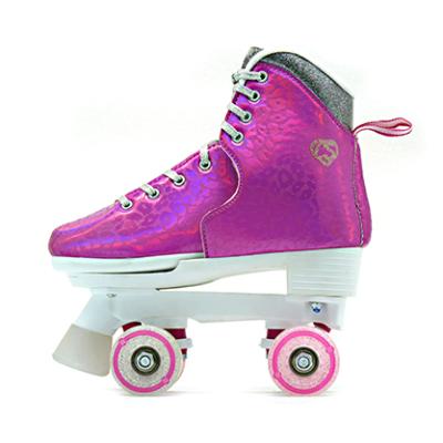 China PE factory customized gifts four wheel adult roller skates for kids quad adjustable roller skates for women for sale