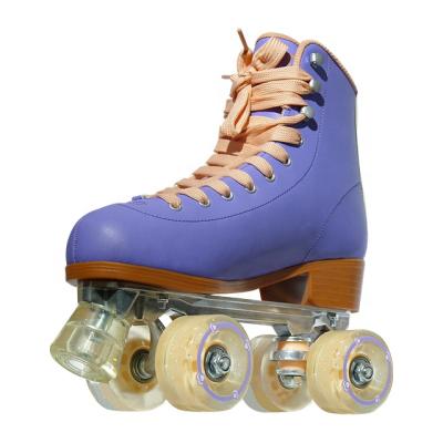 China EVA Pu Wheels Customized Girls OEM ODM Design Quad Roller Fixed Size Skates for sale